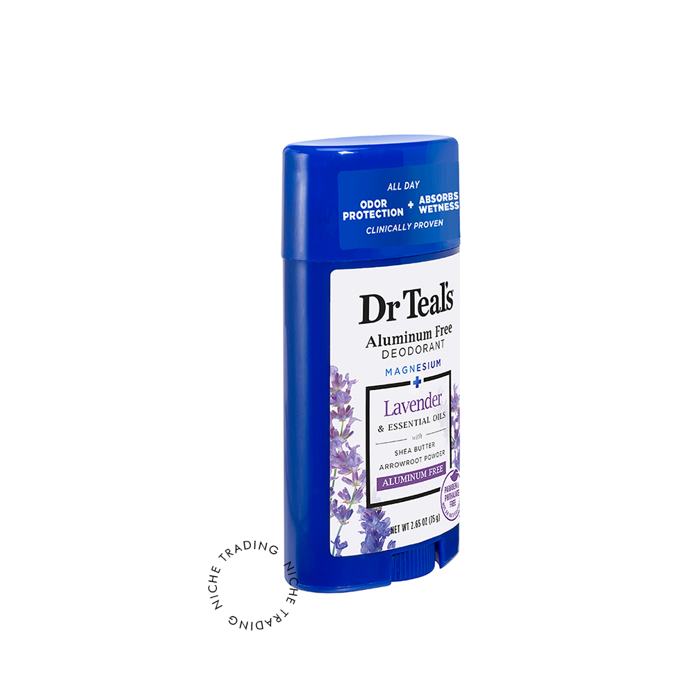 Dr Teals Aluminum Free Deoderant in Lavender 75 gm