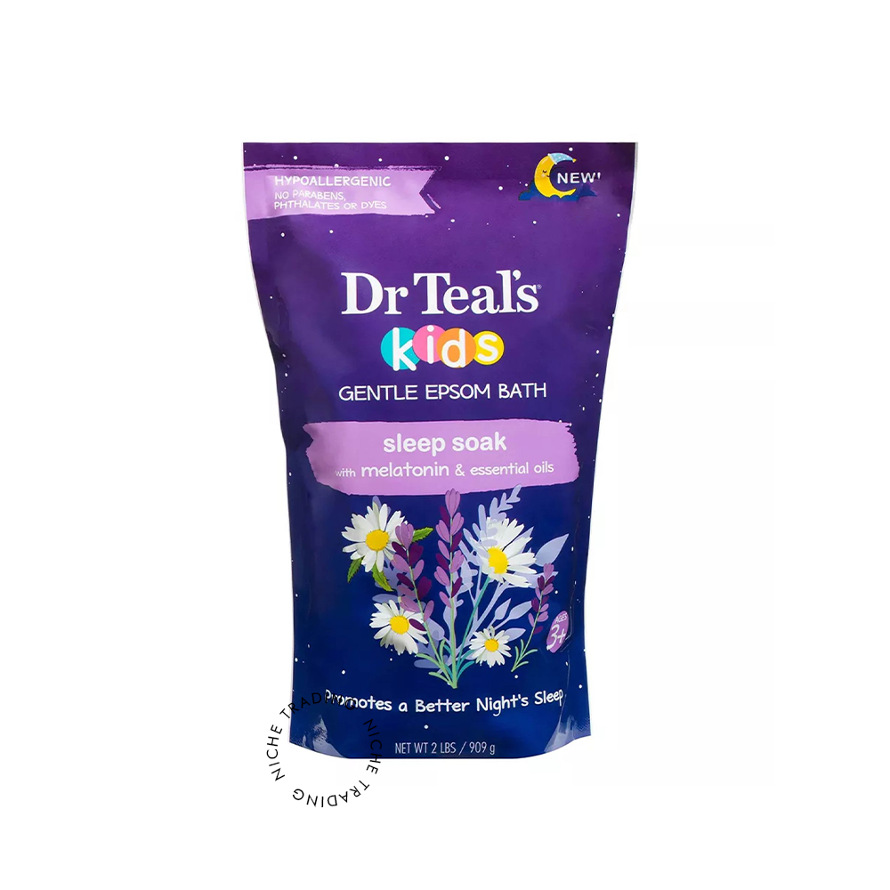 Drt Kids Melatonin 2lb Soak - Dr. Teal's | Niche Trading Qatar