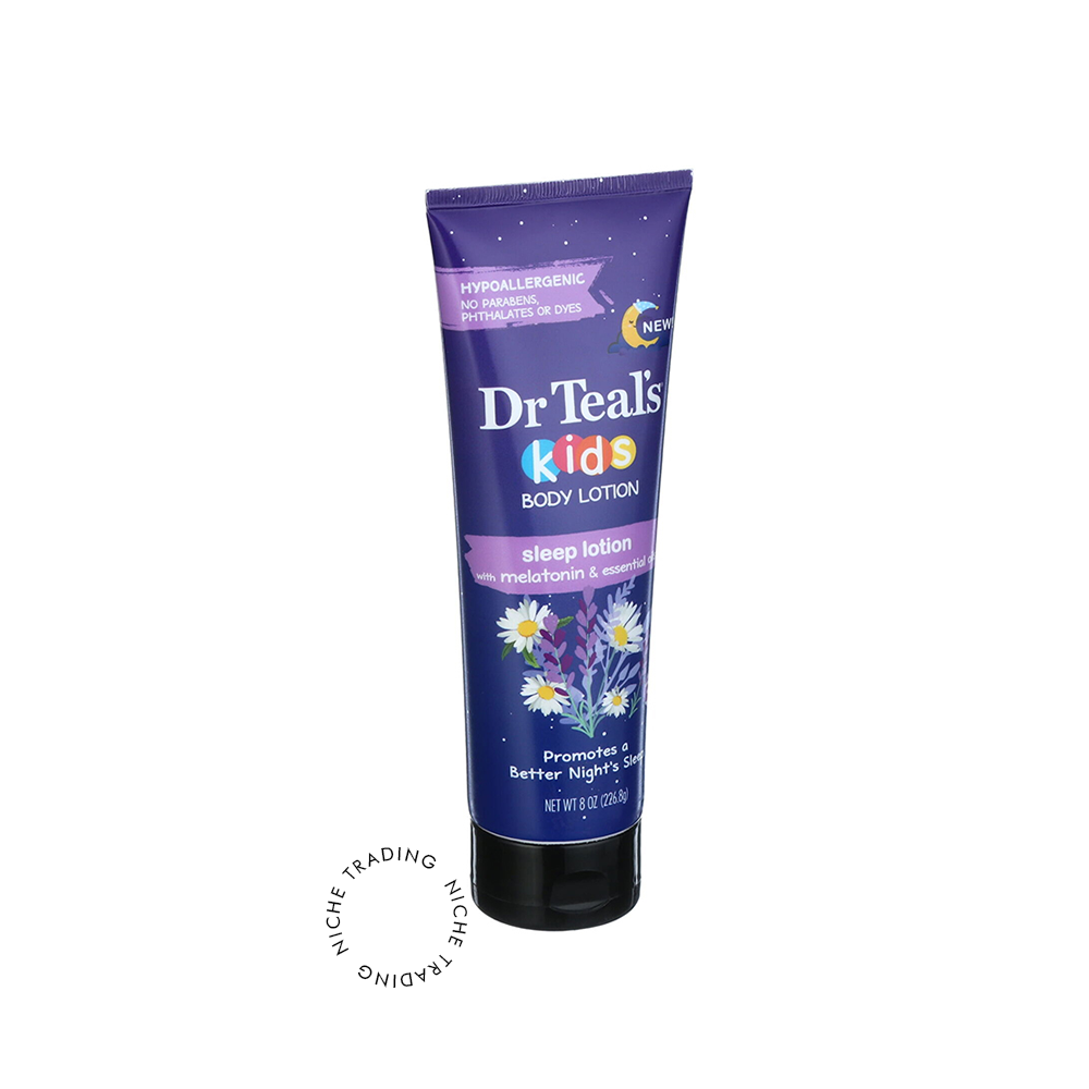 Dr Teals Kids Melatonin 8oz Lotion 266.8 Gm