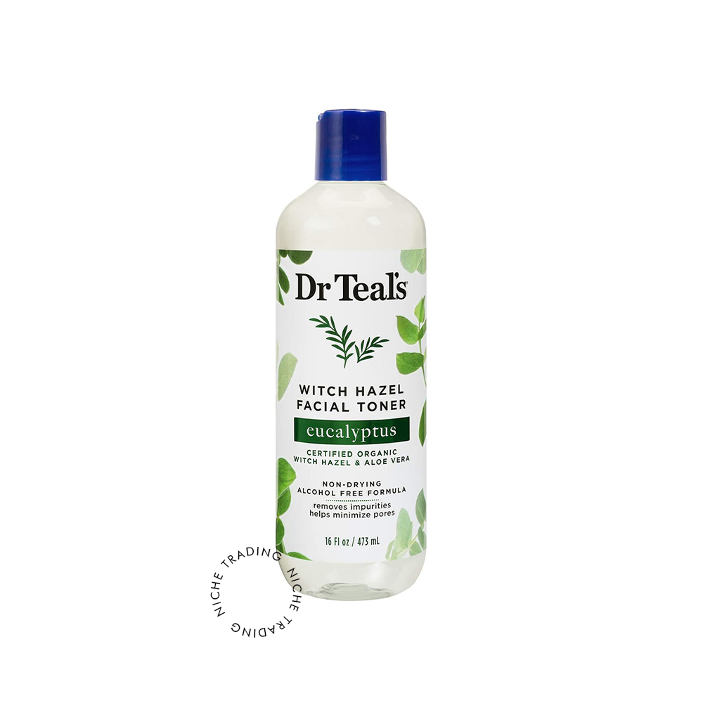 Dr Teals Eucalyptus Toner Organic 473ml - Dr. Teal's | Niche Trading Qatar