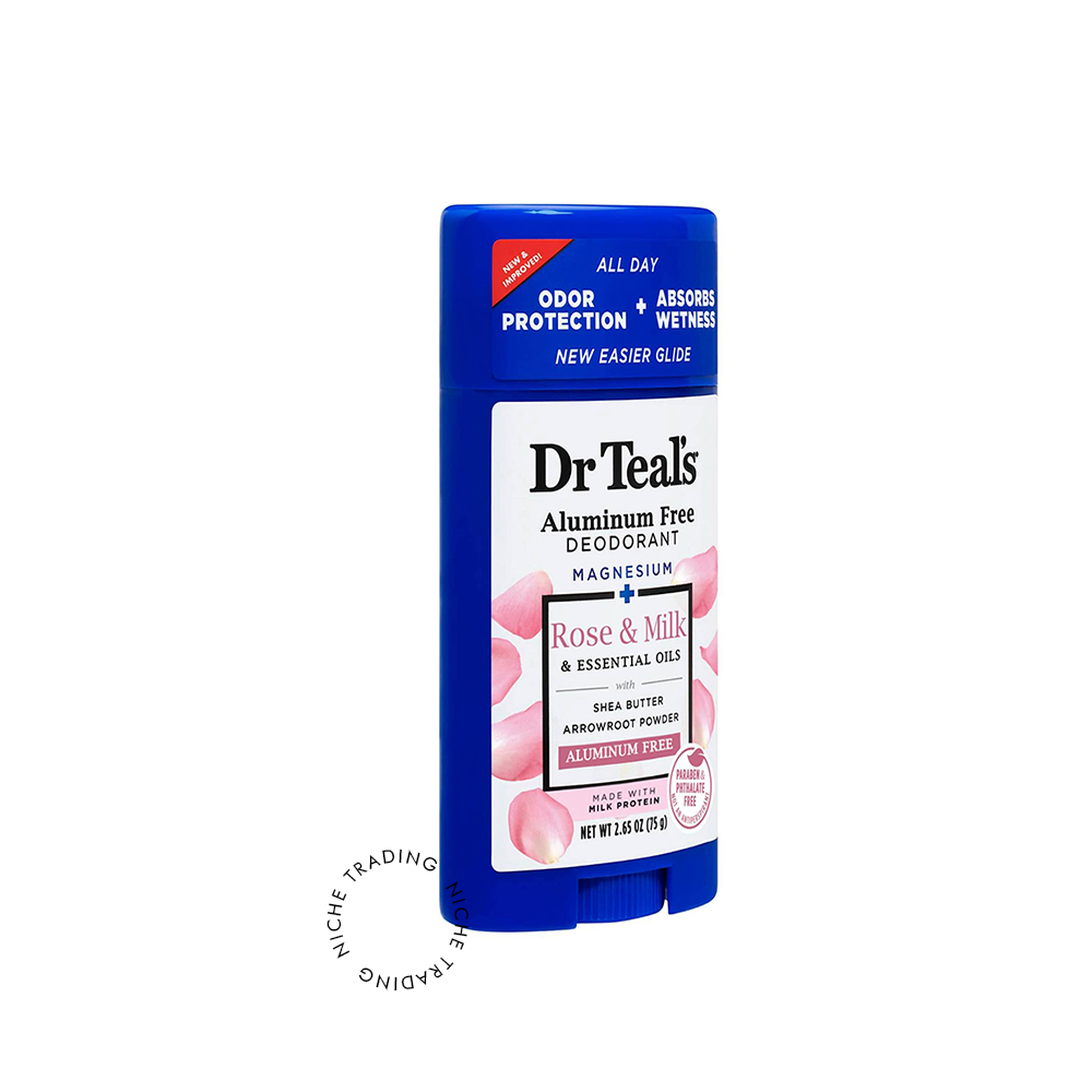 Dr Teal's Rose & Milk Deodorant