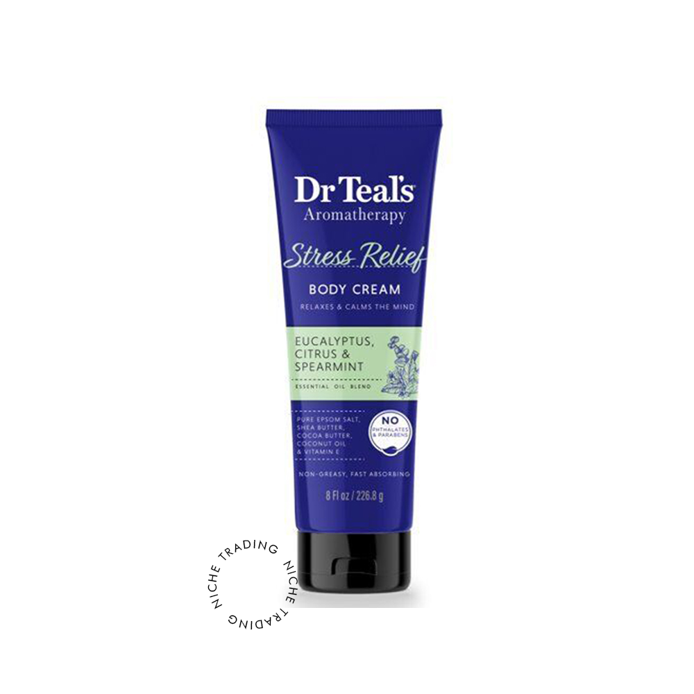 Dr Teals Aroma Stress Relief Body Cream 226.8 Gm