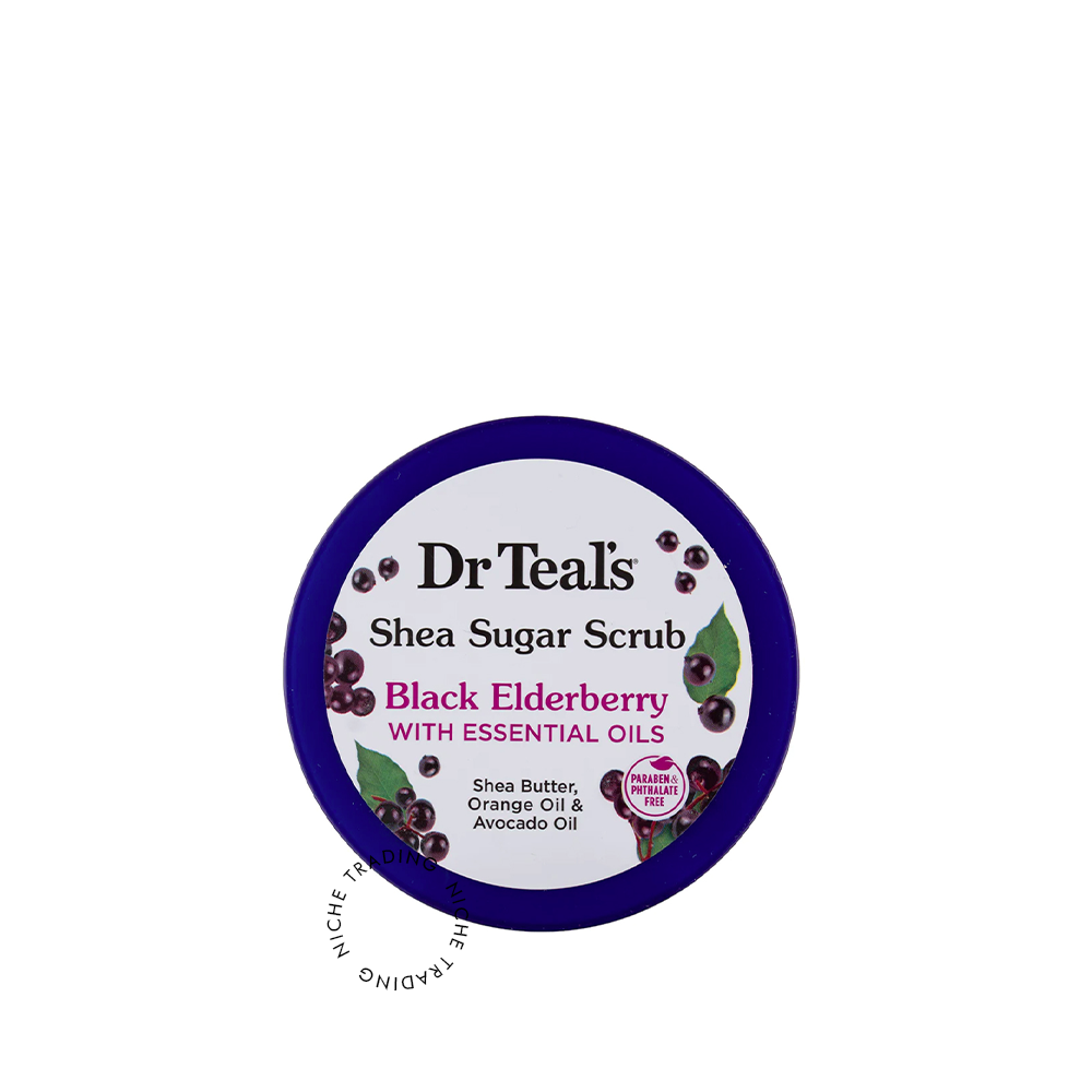 Dr Teals Black Elderberry Shea Sugar Scrub 538 gm