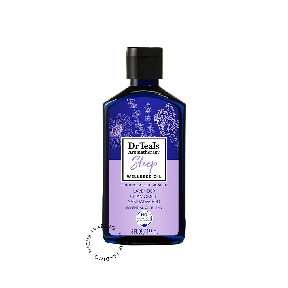 Dr Teals Aromatherapy Sleep Massage Oil 177ml - Dr. Teal's | Niche Trading Qatar