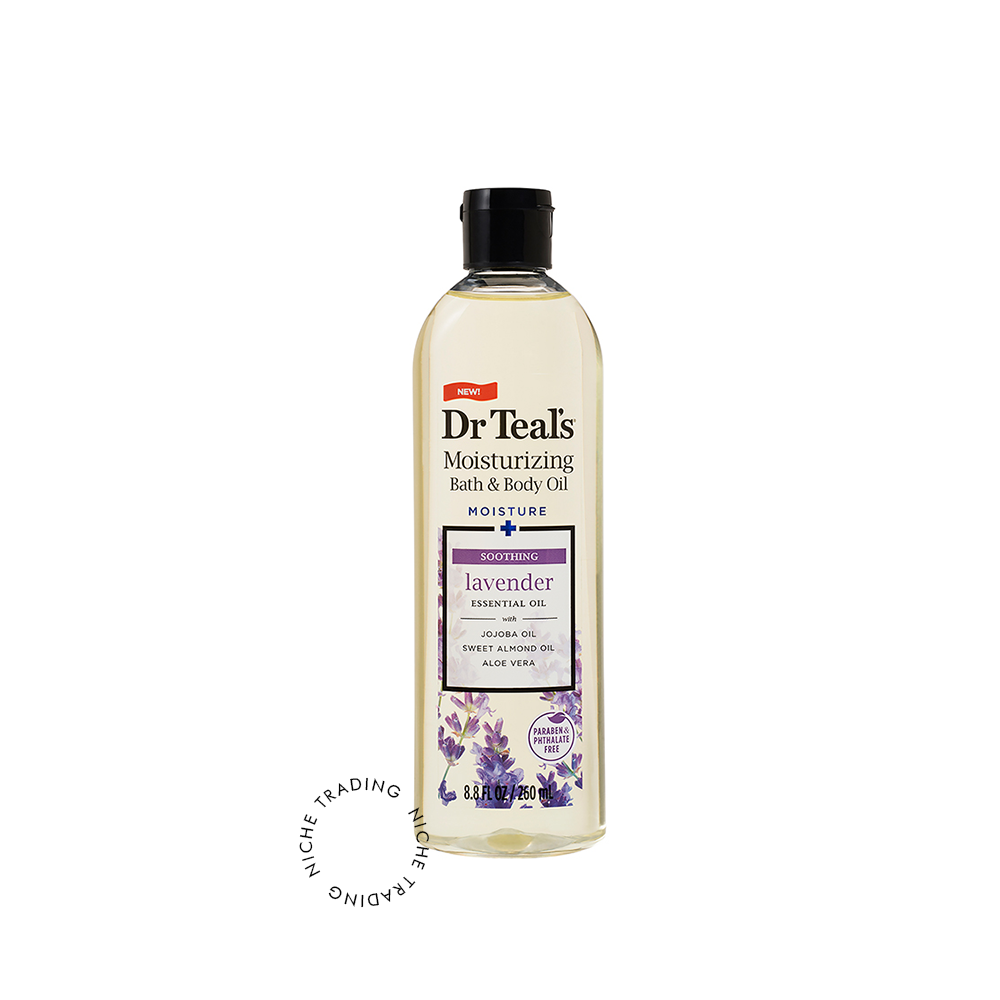 Dr Teal's Soothe & Sleep Bath & Body Oil with Lavender - Dr. Teal's | Niche Trading Qatar