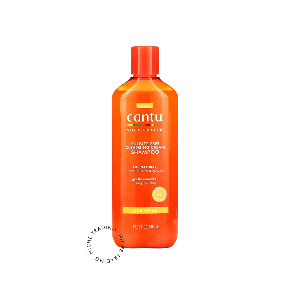 Cantu Shea Butter Sulfate-Free Cleansing Cream Shampoo 400ml - Cantu | Niche Trading Qatar