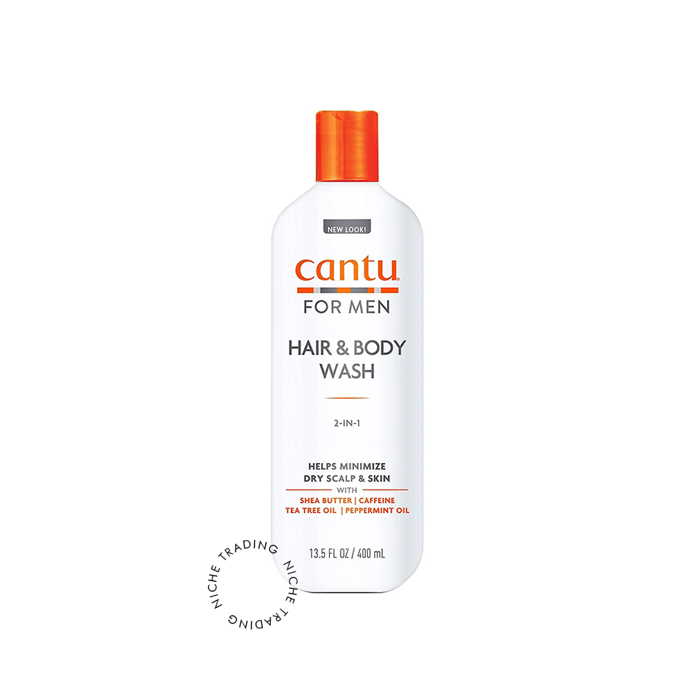 Cantu Mens 3in1 Shampoo ,conditioner,body Wash 400ml - Cantu Men's | Niche Trading Qatar