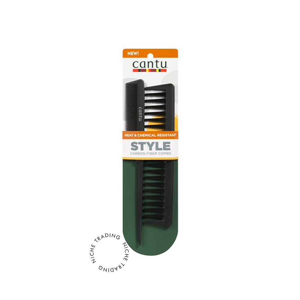 Cantu Heat Resist Comb 2 Pack - Cantu | Niche Trading Qatar