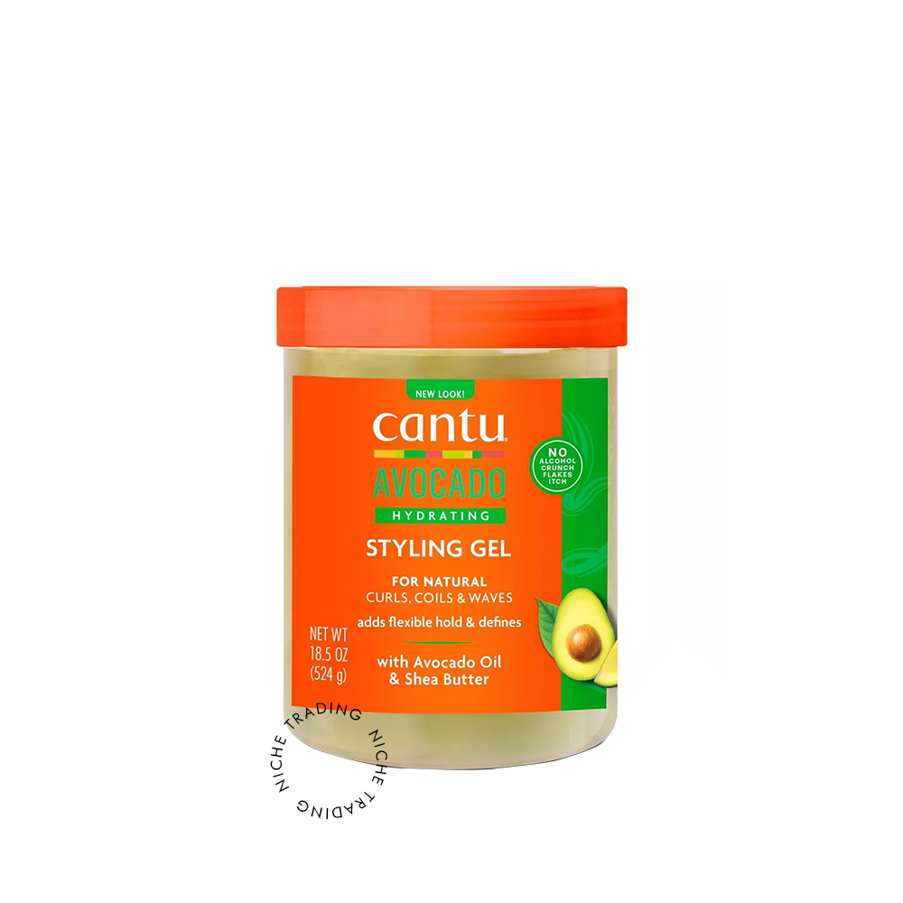 Cantu Avocado Styling Gel 524g - Cantu | Niche Trading Qatar