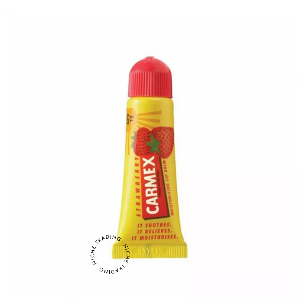 Carmex Strawberry Lip Balm Tube 10 GM
