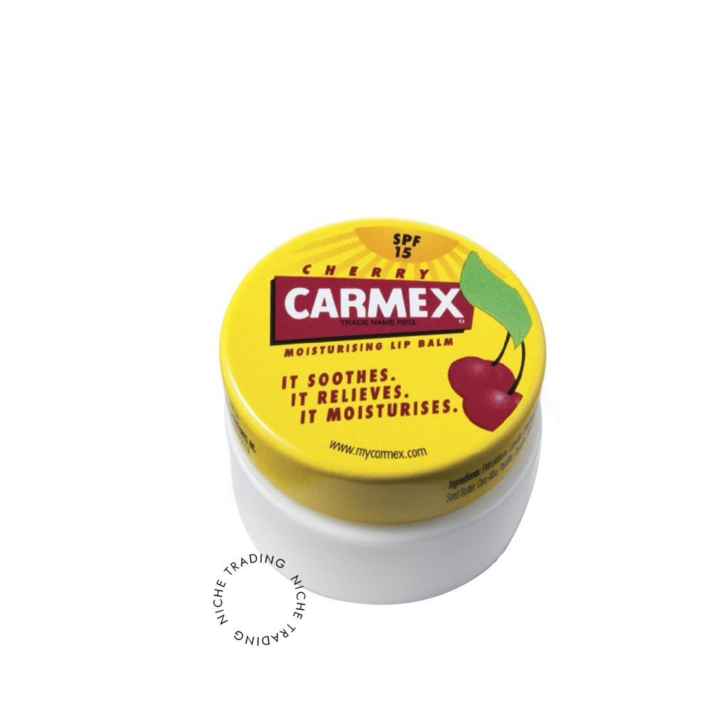 Carmex Cherry Lip Balm Pot 7.5 GM