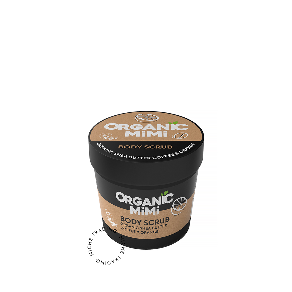 Body Scrub Coffee & Orange, 120g - Organic Mimi | Niche Trading Qatar
