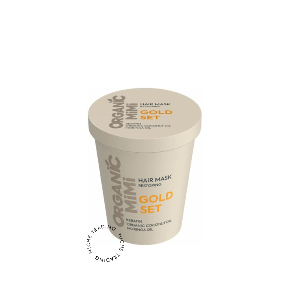 Hair Mask RESTORING GOLD SET Coconut & Keratin