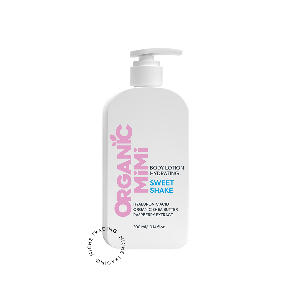 Body Lotion HYDRATING SWEET SHAKE Raspberry & Shea