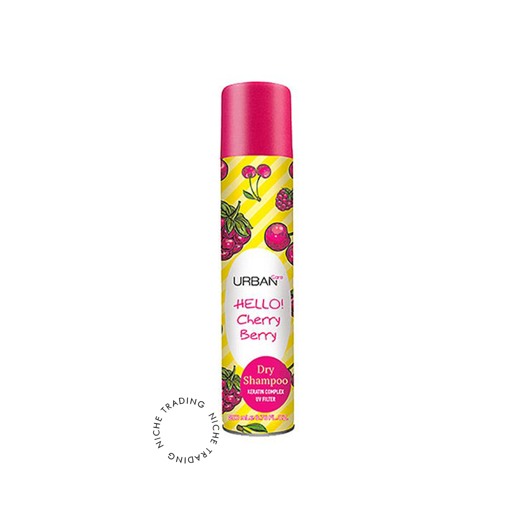 Urban Care Dry Shampoo-Hello Cherry Berry - Urban Care | Niche Trading Qatar