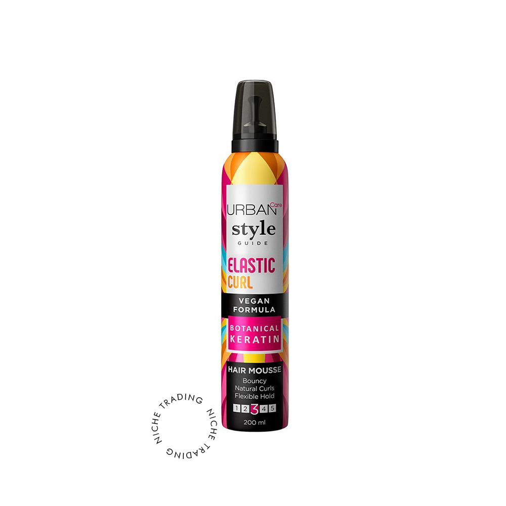 Urban Care Style Guide Elastic Curl Hair Mousse - Urban Care | Niche Trading Qatar