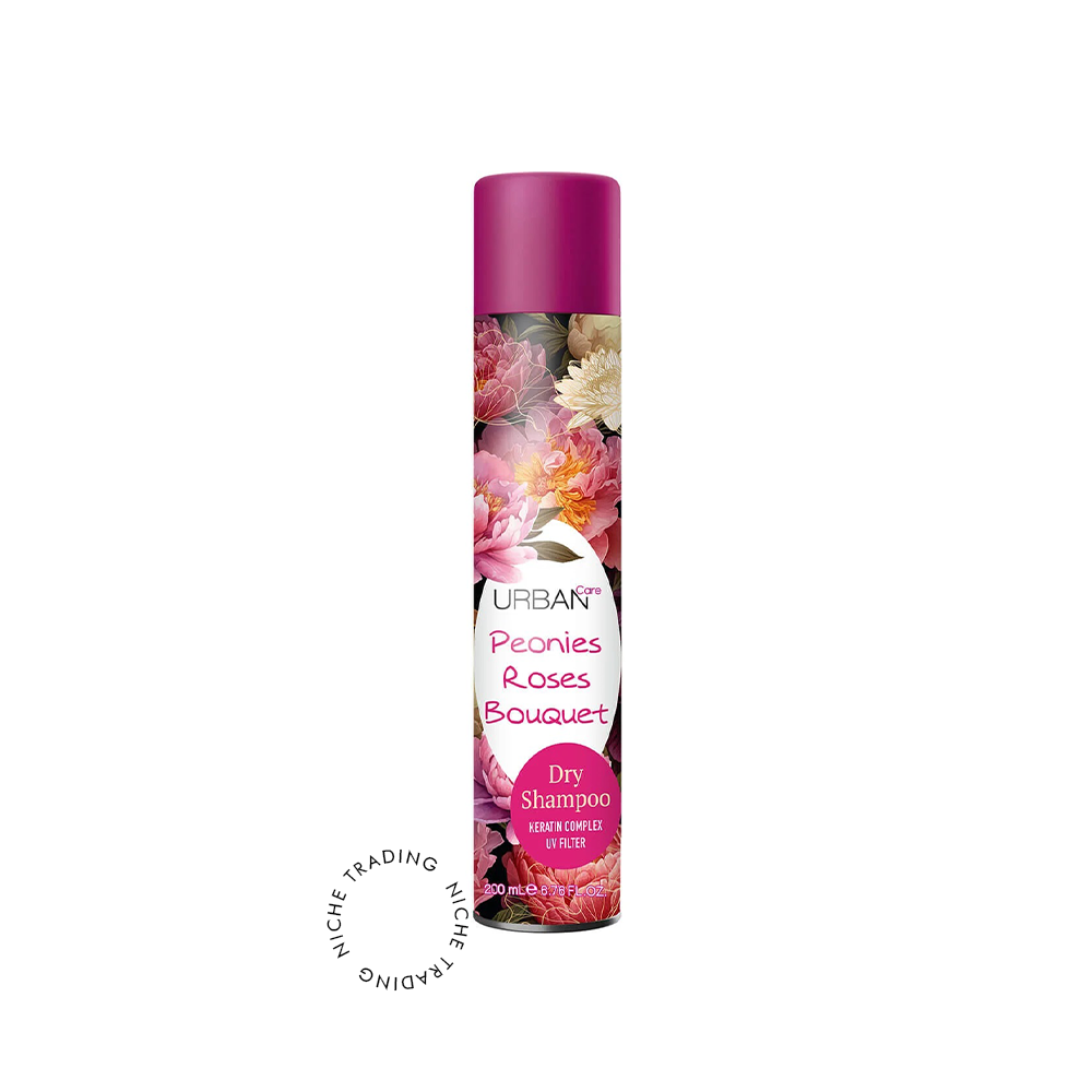 Urban Care Peonies Roses Bouquet Dry Shampoo 201ml - Urban Care | Niche Trading Qatar