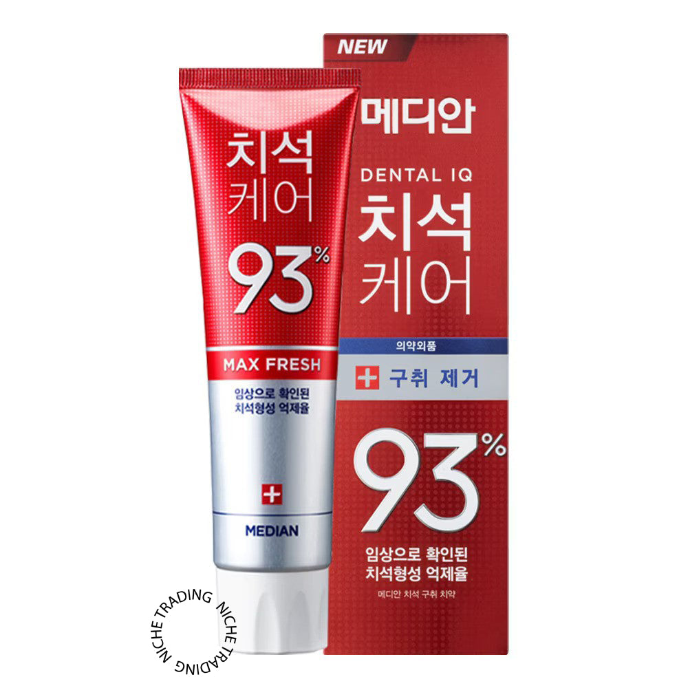 Median Tartar Toothpaste Bad breath 120g x 3pcs