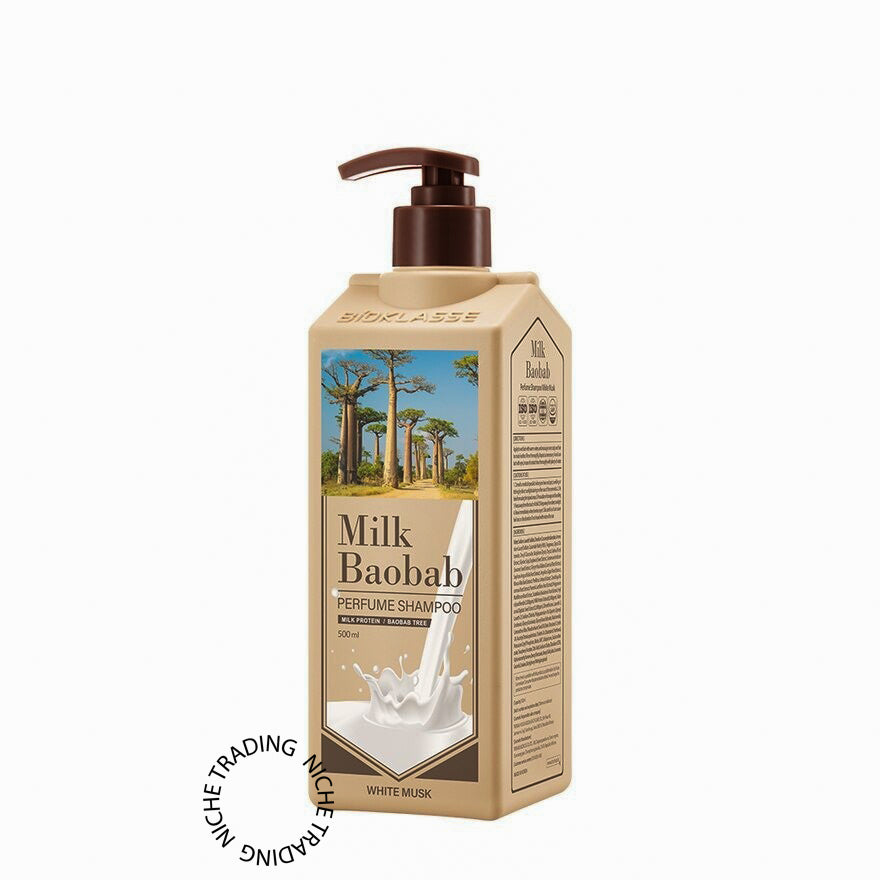 Milk Baobab Perfume Shampoo White Musk 500ml - Milk Baobab | Niche Trading Qatar