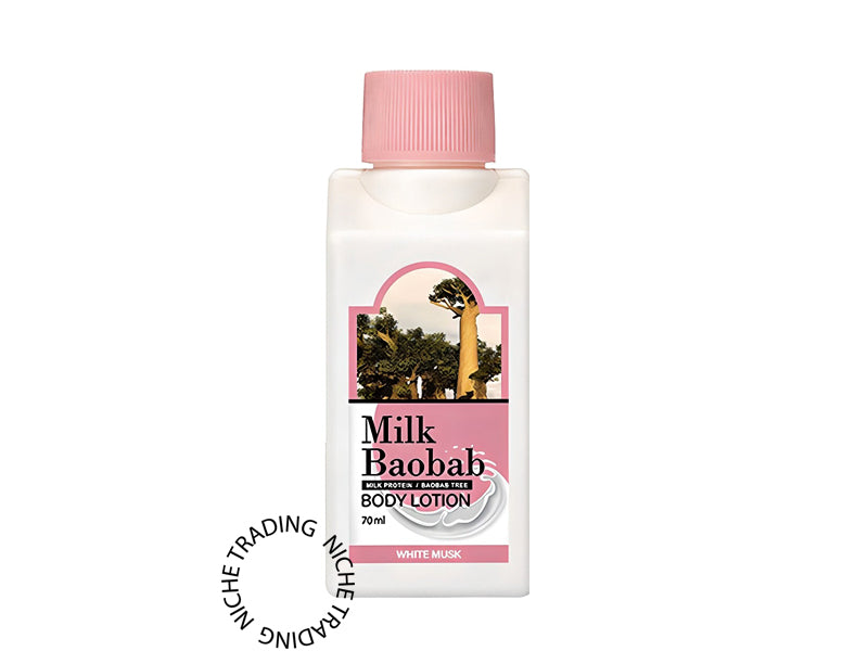 Milk Baobab Body Lotion White Musk 70ml - Milk Baobab | Niche Trading Qatar