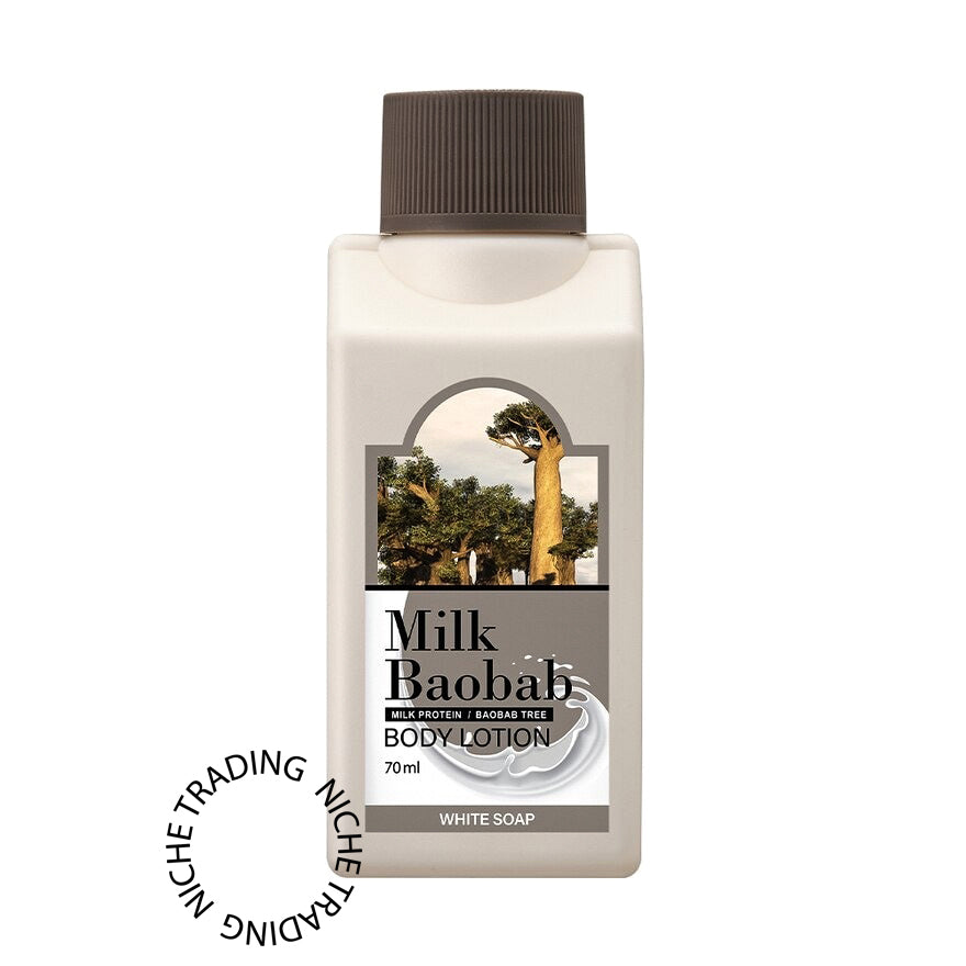 Milk Baobab Body Lotion White Soap 70ml - Milk Baobab | Niche Trading Qatar