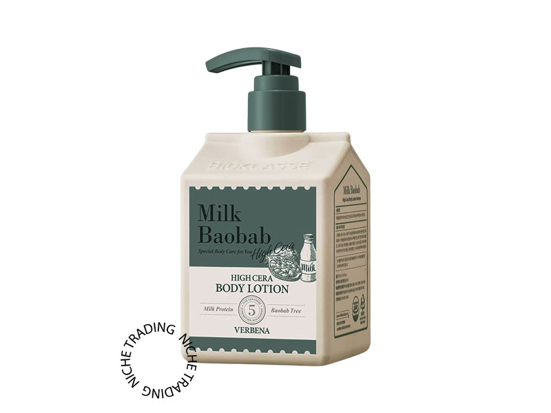 Milk Baobab High Cera Body Lotion Verbena 250ml - Milk Baobab | Niche Trading Qatar