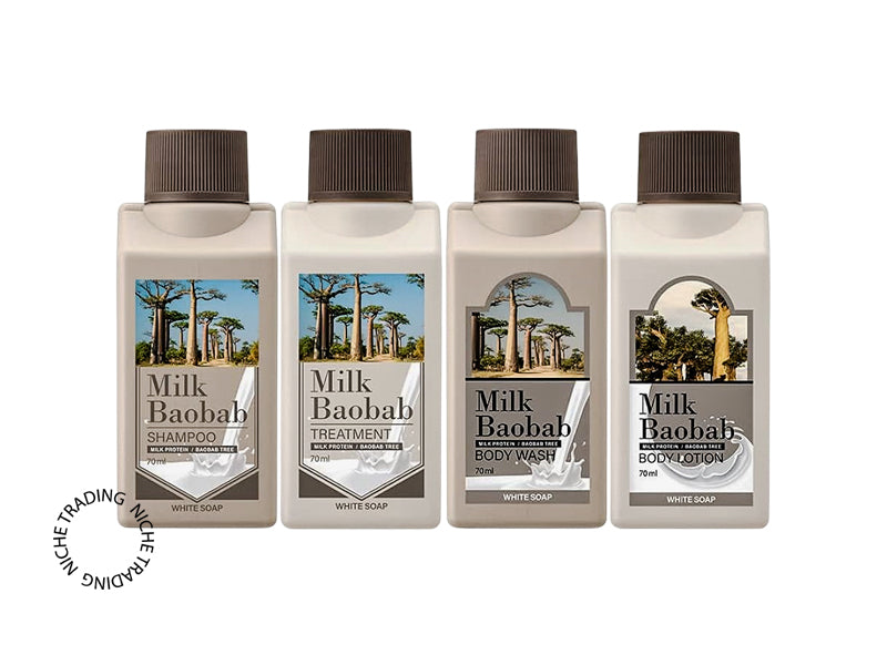 Milk Baobab 70ml Set White Soap - Milk Baobab | Niche Trading Qatar