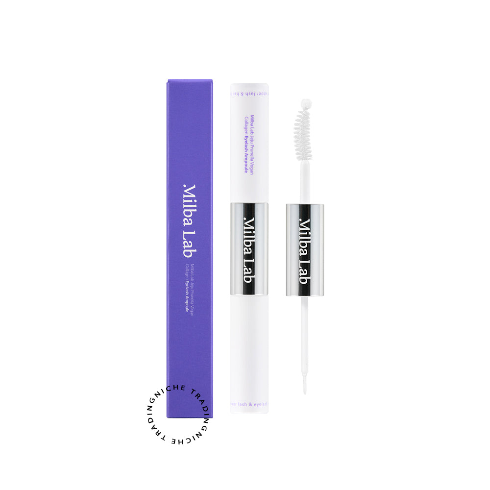 Milba Lab Jeju Prunella Vegan Collagen Eyelash Serum 10ml - Milba Lab | Niche Trading Qatar