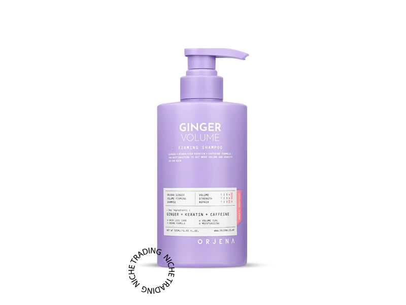 Orjena Ginger Volume Firming Shampoo 500ml - Orjena | Niche Trading Qatar