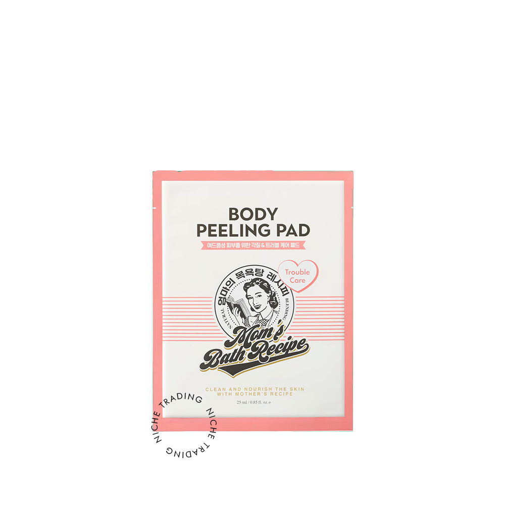 Moms Bath Recipe Body Peeling Pad Trouble 1 PC - Mom's Bath Recipe | Niche Trading Qatar