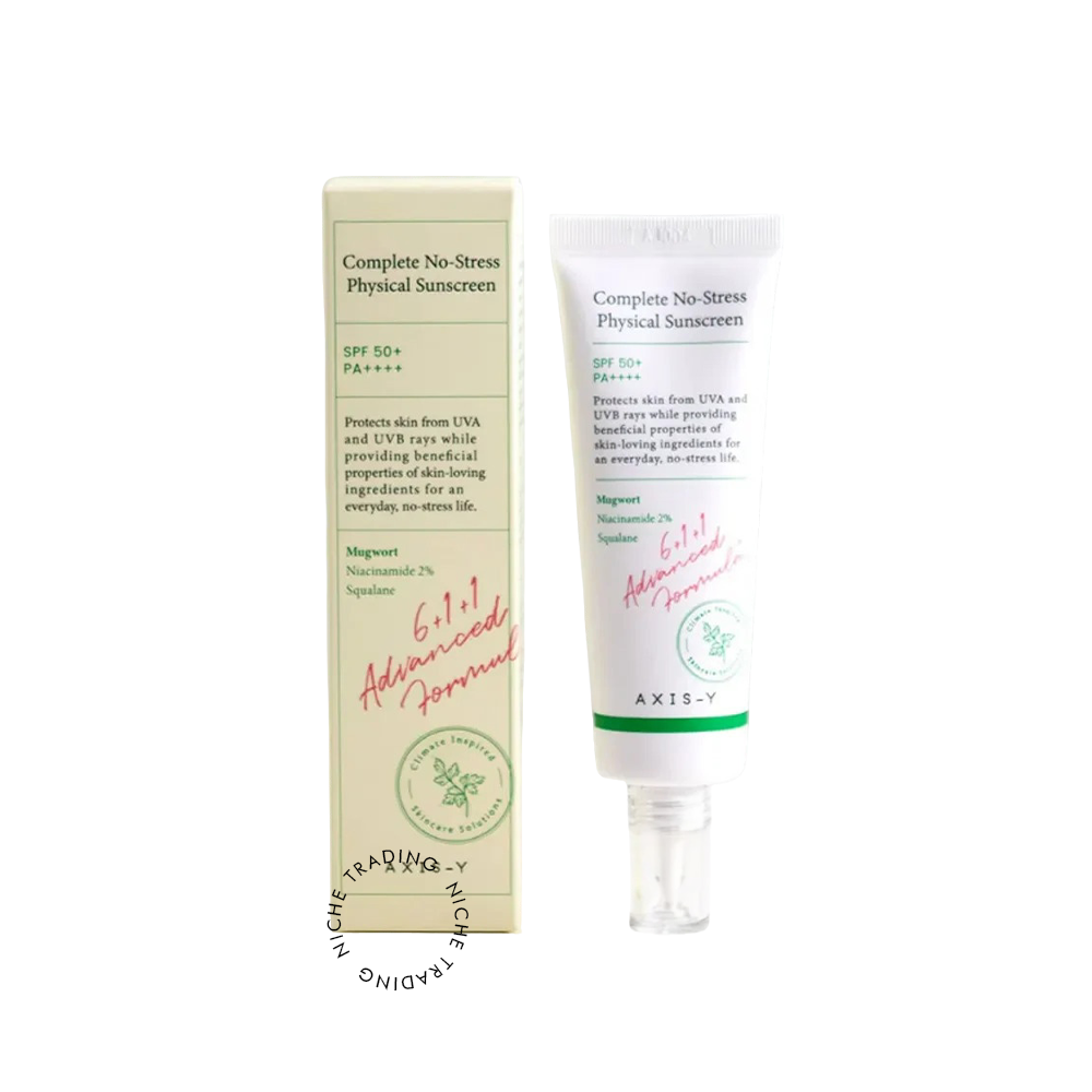 Axis - Y Complete No-Stress Ohysical Sunscreen 50ml SPF 50+ Pa++++