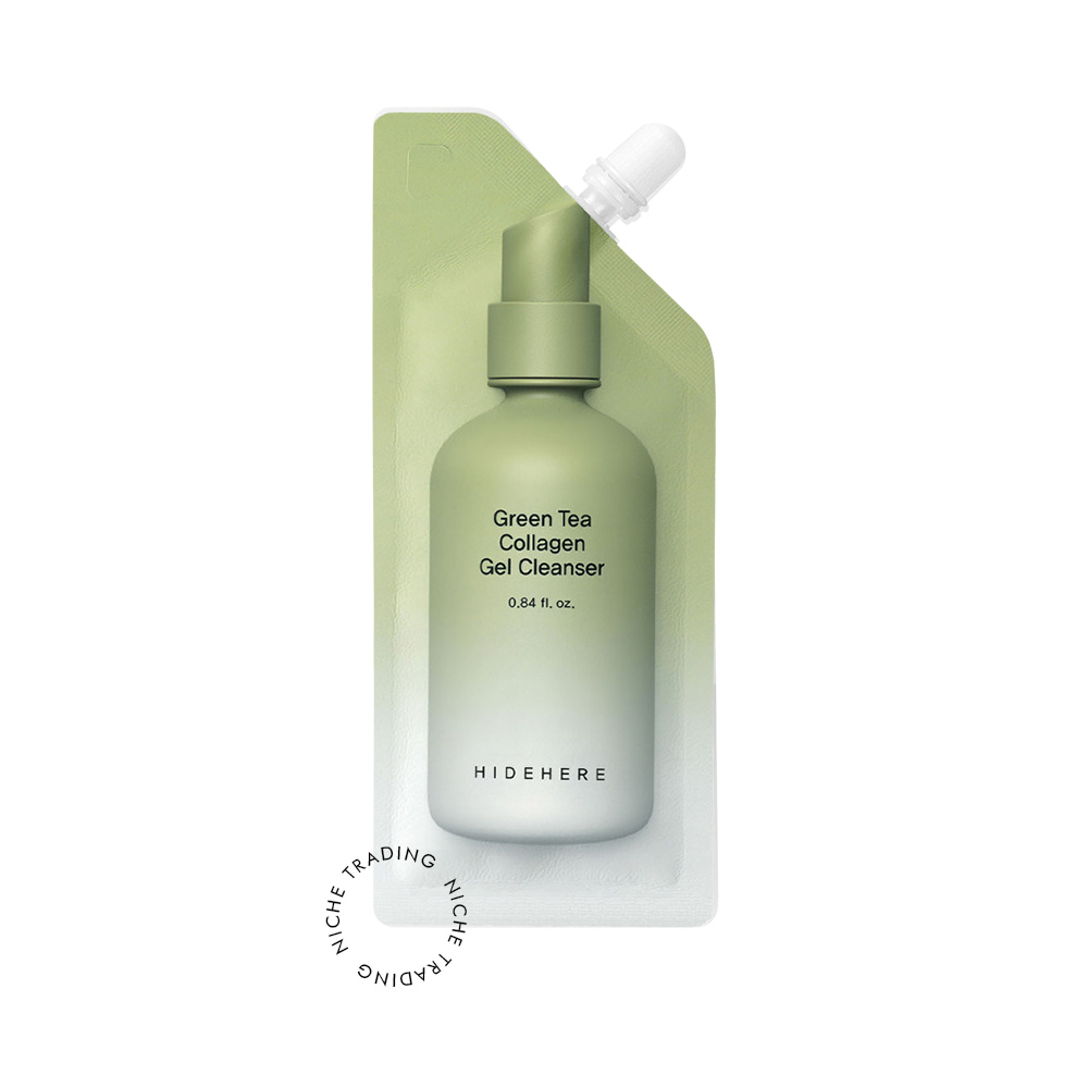 Green Tea Collagen Gel Cleanser - Hidehere | Niche Trading Qatar