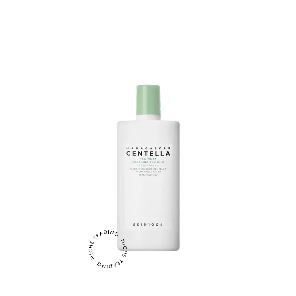 SKIN1004 Madagascar Centella Tea-Trica Soothing Sun Milk 50ml - SKIN1004 | Niche Trading Qatar