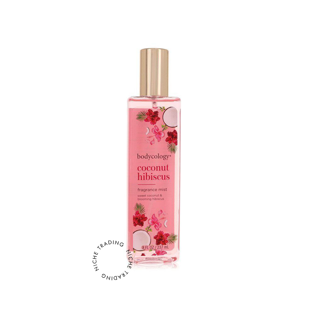 Bodycology Coconut Hibiscus Perfume 237ml Body Mist for Women - Bodycology | Niche Trading Qatar