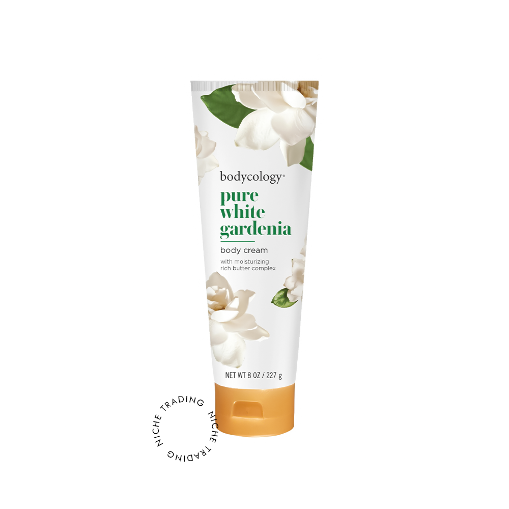 Bodycology Pure White Gardenia Body Cream 8oz - Bodycology | Niche Trading Qatar