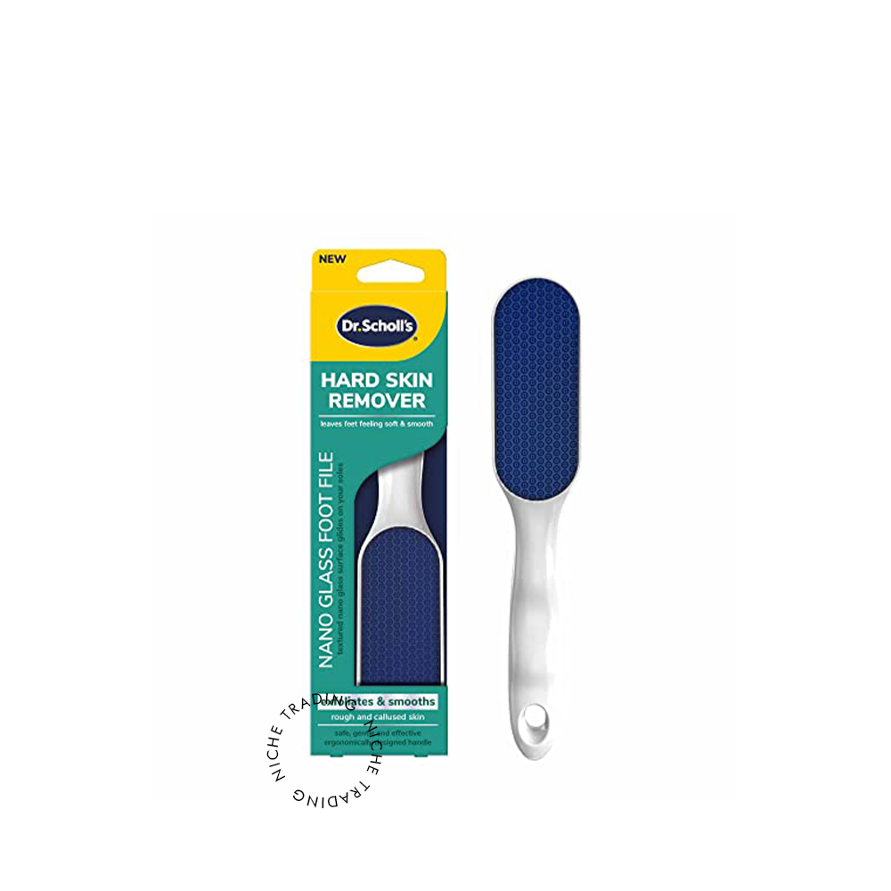 Nano Glass Foot File by Dr. Scholl’s – Removes Hard Skin & Calluses - Dr. Scholl's | Niche Trading Qatar