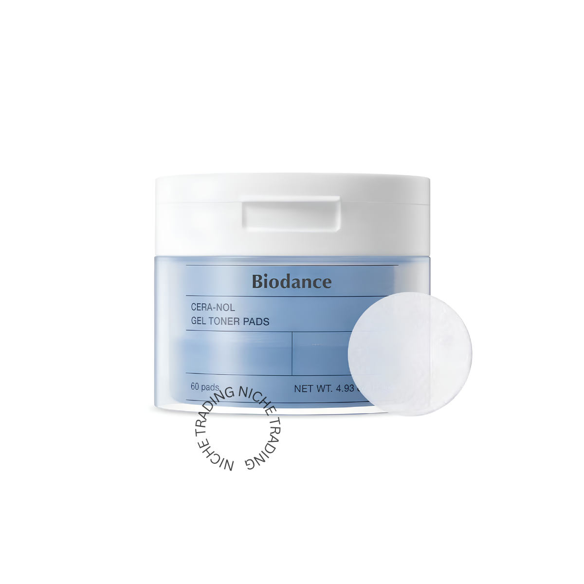 BIODANCE Cera-Nol Gel Toner Pads 60 pcs