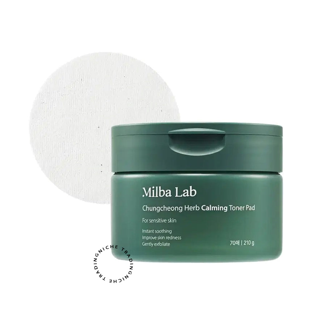 Milba Lab Chungcheong Herb Soothing Toner Pad 70 Sheets - Milba Lab | Niche Trading Qatar