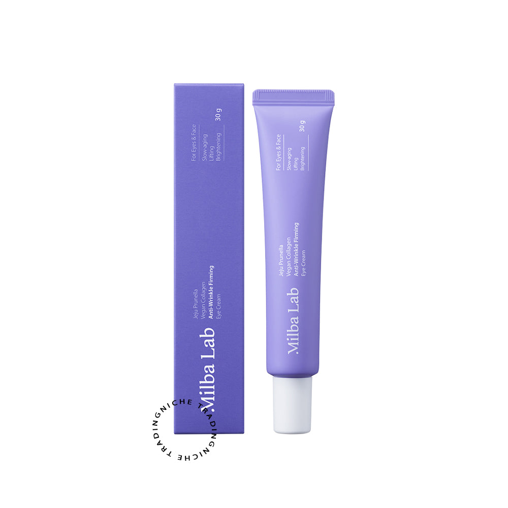 Milba Lab Jeju Prunella Vegan Collagen Wrinkle & Firming Eye Cream 30g - Milba Lab | Niche Trading Qatar